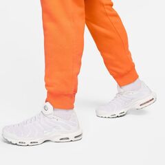 Теннисные брюки Nike Sportswear Club Fleece - bright mandarin/bright mandarin/white