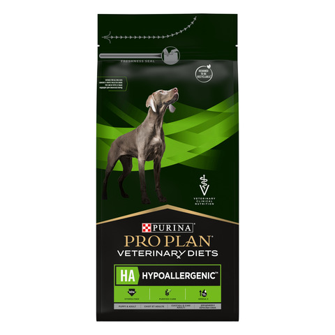 Purina Pro Plan Veterinary Diets Hypoallergenic сухой корм для собак при пищевой аллергии 1,3кг