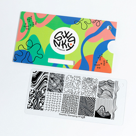 Пластина Swanky Stamping 158
