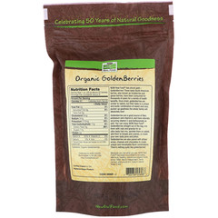 Now Foods, Real Food, Сертифицированный органический физалис, 8 унций (227 г)