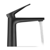 Duravit TU1020002046  Tulum by Starck Смеситель для раковины однорычажный, цвет черный матовый