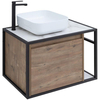 Aquanet 261658 Тумба Nova Lite LOFT 75 L цв. дуб рустикальный (261658)