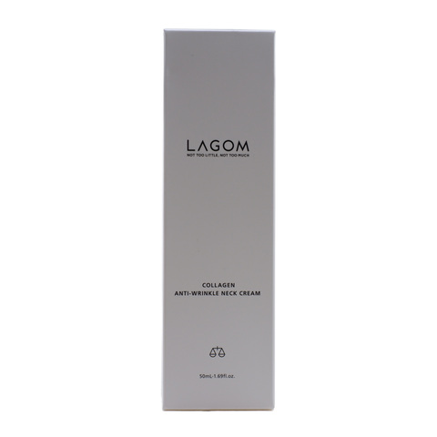 Антивозрастной крем для шеи со встроенным массажером LAGOM