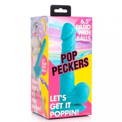 Реалистичный фаллоимитатор на присоске Pop Peckers 6.5