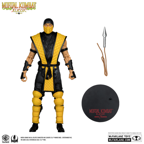 Фигурка Скорпион из игры Мортал Комбат Классик Mcfarlane