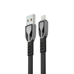 Кабель для зарядки BY Графика Micro USB, 1м, QC3.0, черный