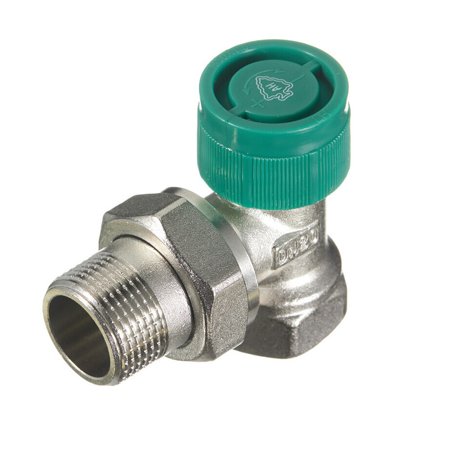 Термостатический радиаторный клапан Arrowhead Element, угловой, Ду20