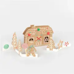Открытка "Пряничный домик"