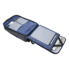 Рюкзак деловой BOPAI чёрный нат. кожа (уценка)