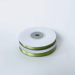 Лента Атласная (0,7см*22,85м) Свежая зелень.