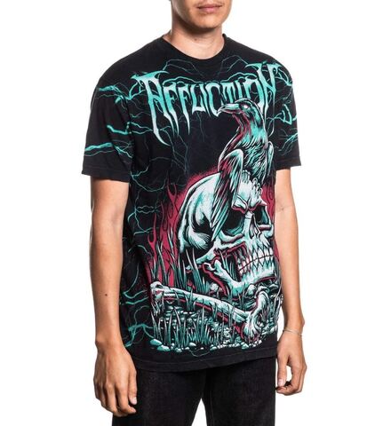 Affliction | Футболка мужская Ghost Image A28912 справа