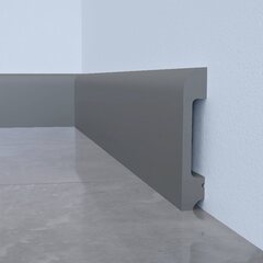 Плинтус дюрополимерный Solid 8 UHD05/80 Титан 80х13х2400 мм