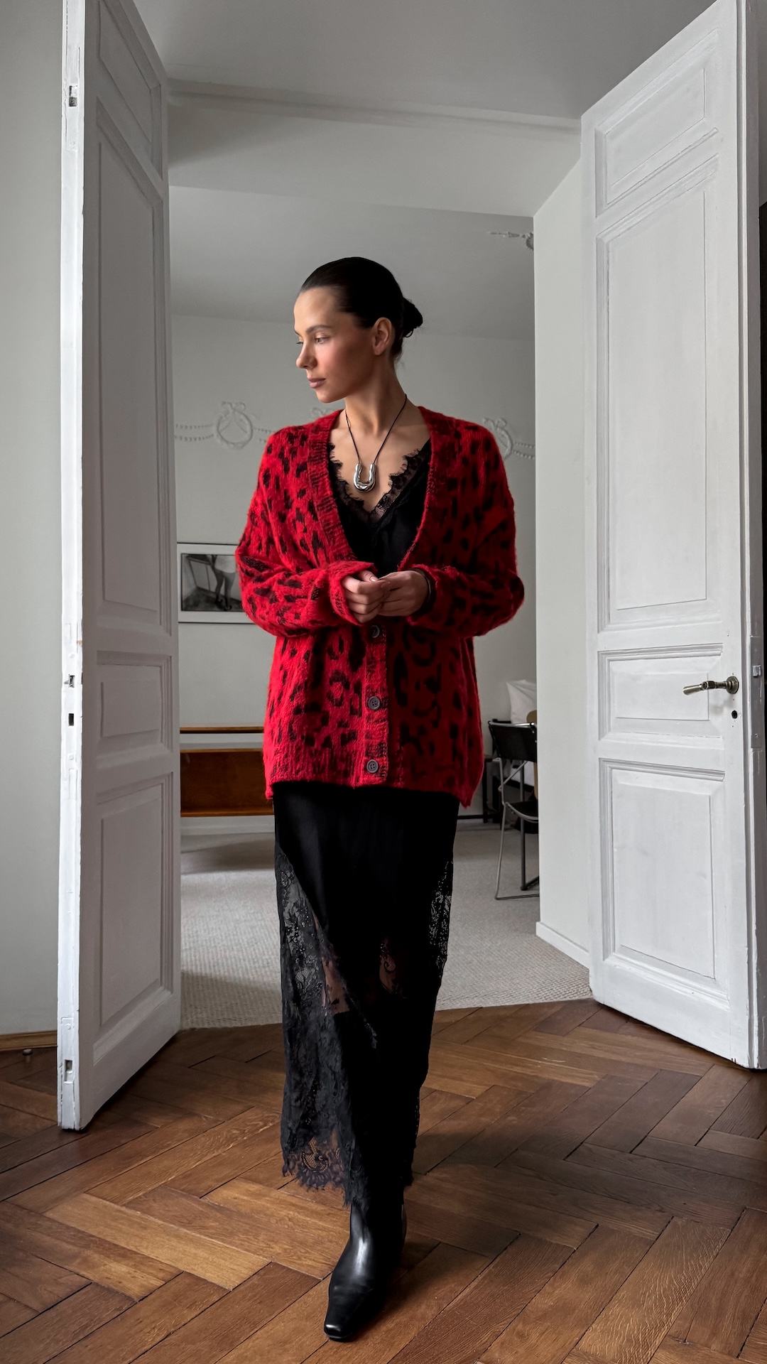 Кардиган с леопардовым рисунком PREMIUM QUALITY