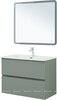 Aquanet 332518 Тумба с раковиной Джейн 90 цв.мисти грин (раковина Фортуна) (332518)