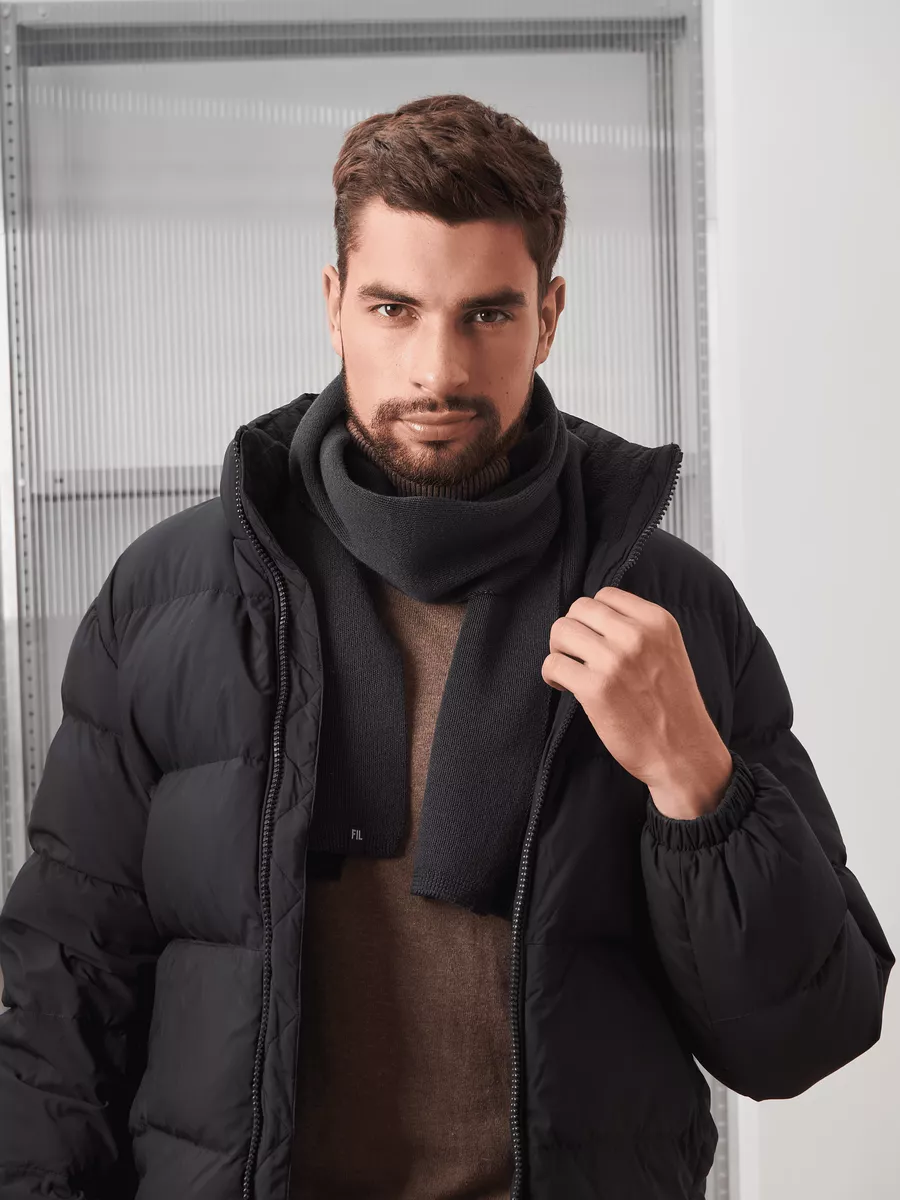 Шарф длинный классический