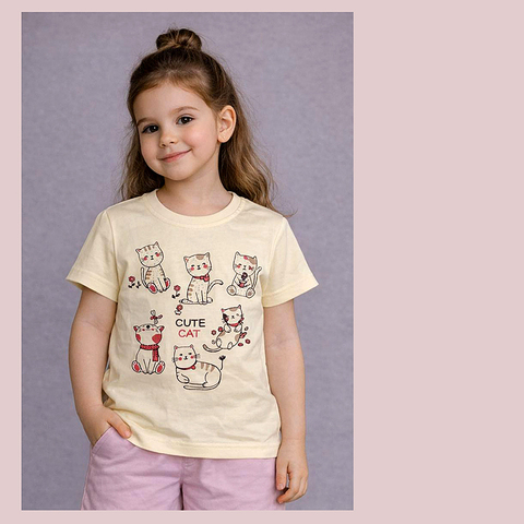 Футболка хлопок д (2-5) 260416-N576