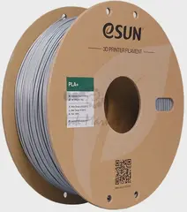 Пластик для 3D-печати eSUN PLA+, 1.75 мм, 1 кг, серебристый, PLA175S1 / PLA+175S1P1 — фото 8