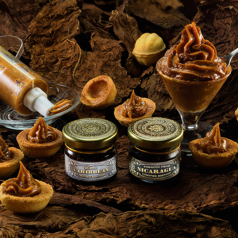 Табак WTO 20 г Caribbean Blend Caramel Cream (ВТО Карибский Бленд Карамельный Крем)