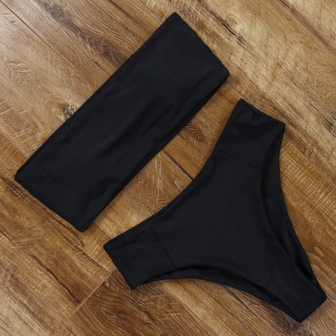 Купальник бандо BANDO BLACK 2