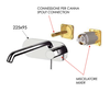 Remer X15KBCFP Смеситель для раковины Remer X Style X15KBCFP, черный брашированный хром