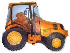 F Фигура, Трактор (оранжевый), 37''/94 см, 1 шт.