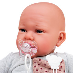 Munecas Antonio Juan Кукла-младенец Reborn Моника в розовом 52см (8165)