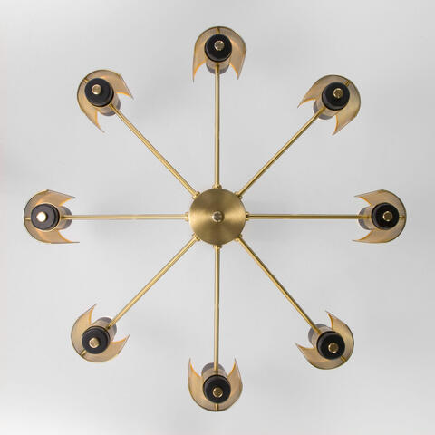 Потолочный светильник 70139/8 латунь