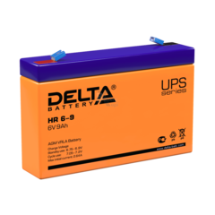 Аккумулятор Delta HR 6-9 (AGM)