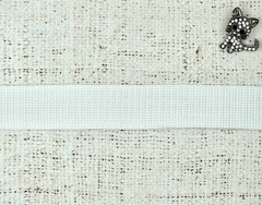 Лента ременная стропа, 16,5 гр/м, ш. 3 см, белый