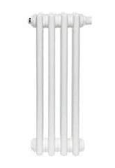 Стальной трубчатый радиатор отопления IRSAP TESI 30565 4 секции БЕЛЫЙ боковое подключение 3/4