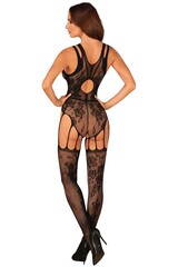 Бодистокинг OBSESSIVE F239 Bodystocking_Черный