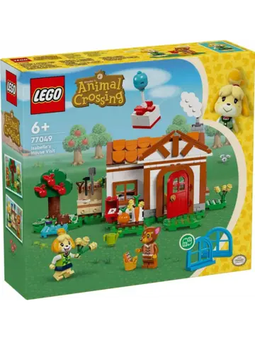Конструктор Animal Crossing 77049 Посещение дома Изабель