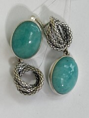Галара (серьги из серебра)