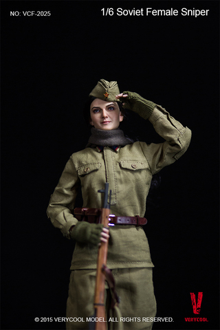 Фигурка Советский Снайпер — WWII Soviet Female Sniper