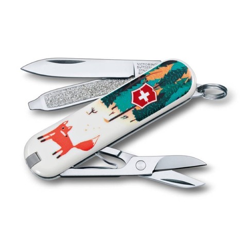 Нож-брелок Victorinox Classic Foxy (0.6223.L1308) лимитированное издание 2013 г.