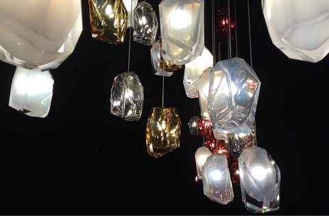 Люстра Meet Crystal Pendant White