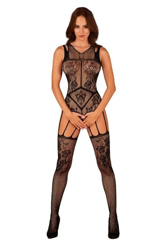 Бодистокинг OBSESSIVE F239 Bodystocking_Черный