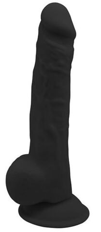 Черный реалистичный фаллоимитатор 9.5INCH BLACK - 24 см. - Dream Toys Real Love 21568