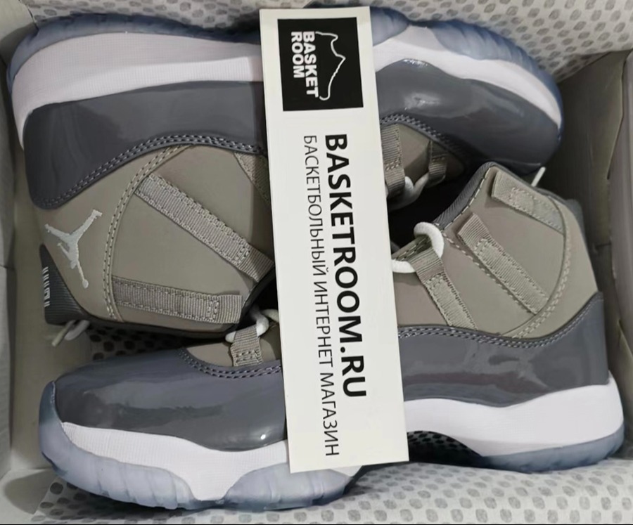 Cool Grey Jordan 11 Emerald Real Vs Fake Jordan Retro 11 Dhgate On