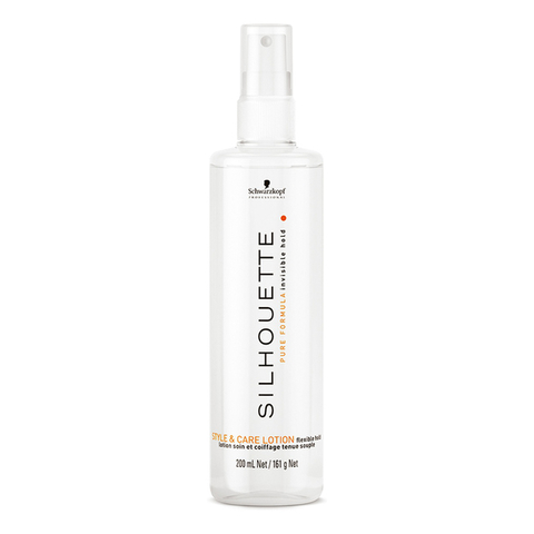 Спрей объём и уход для волос мягкой фиксации Silhouette Pure Pumpspray, Schwarzkopf, 200 мл