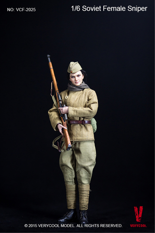 Фигурка Советский Снайпер — WWII Soviet Female Sniper