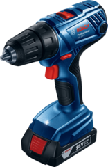 Аккумуляторный шуруповерт Li-Ion BOSCH GSR 180-LI 2 x 1,5 Ah Case 06019F8100