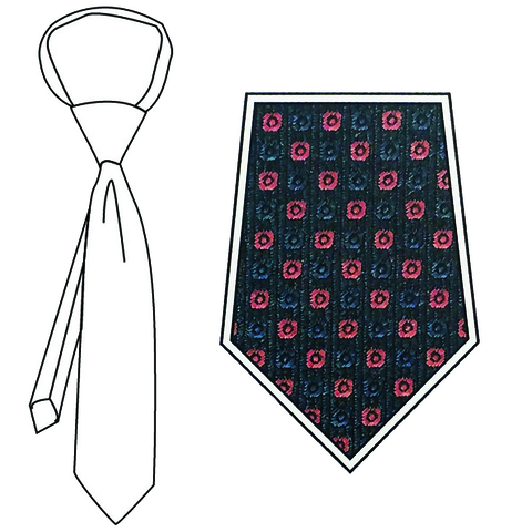 Галстук длинный завязывающийся SSFSB-029-17901-409