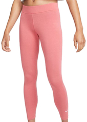 Леггинсы Nike SportsWear Essential Women's 7/8 Mid-Rise Leggings - archaed pink/white