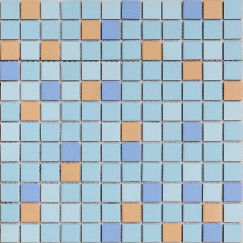 Мозаика LeeDo: Giove 30х30х0,6 см (чип 23x23x6 мм) из керамогранита с прокрасом в массе