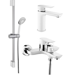 Ganzer Душевой комплект 3 в 1 GZ21037-F, белый