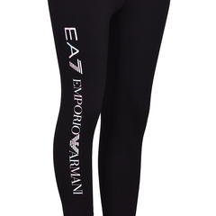 Спортивные брюки для девочки EA7 Jersey Leggings G - black