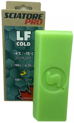 Парафин лыжный Sciatore Pro LF COLD 180гр. св.зеленый -6°..-15° - 2