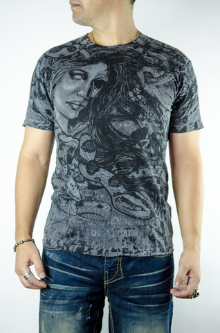 Футболка Kari Barba Medusa Tee Signature Series Affliction