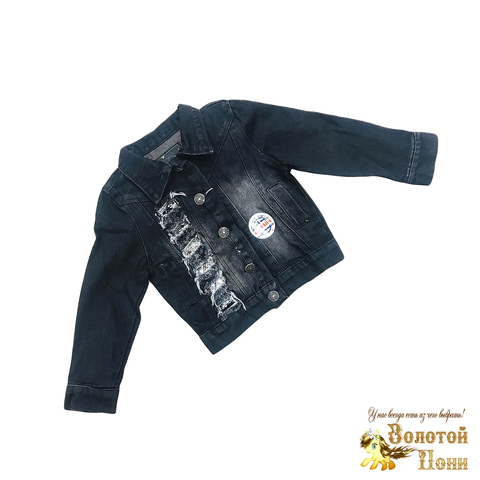 Куртка джинсовая девочке (3-7/8-12) 190918-ТР-S1162/2062